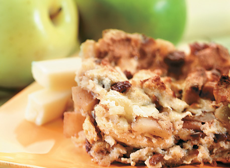 Cinnamon Apple Strata (Cooking Club Size) | Canadian Goodness