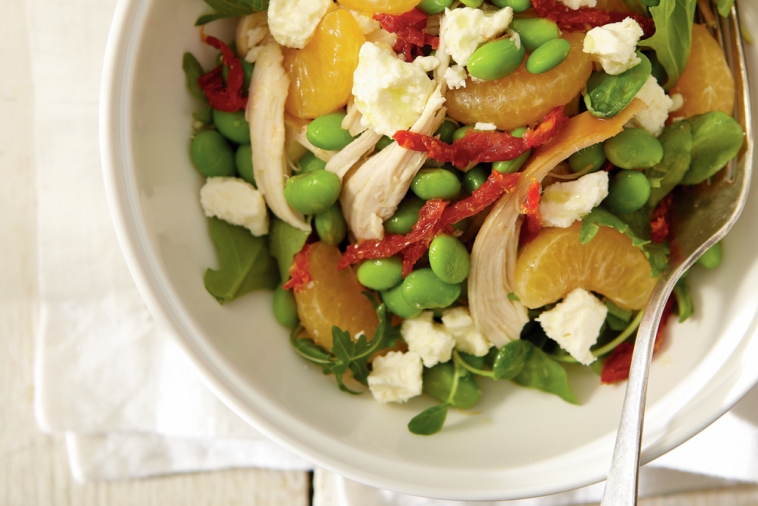 Citrusy Chicken Salad with Feta | Canadian Goodness