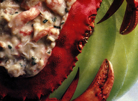 Crab on Melon Appetizer | Canadian Goodness