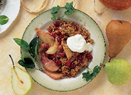 Cranberry Pear Crisp | Canadian Goodness