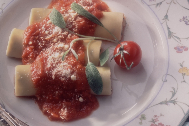 Cream Cheese and Walnut Cannelloni | Canadian Goodness