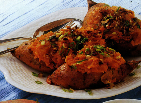 Double Baked Sweet Potatoes | Canadian Goodness