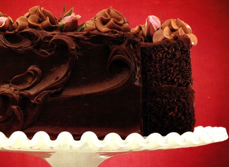 The Perfect Chocolate Fudge Layer Cake | The Sugar Hit