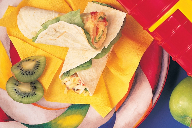 Egg and Salsa Burritos | Canadian Goodness