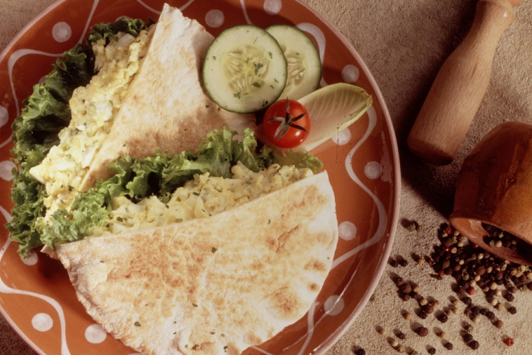 Egg Salad Pitas | Canadian Goodness