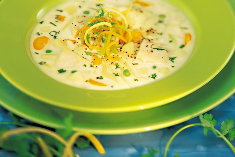 Exotic Mahimahi Chowder Canadian Goodness