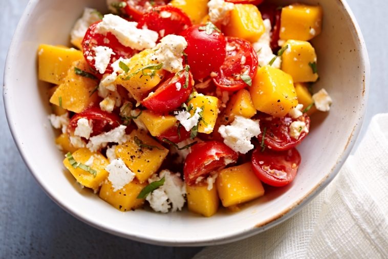 Feta Mango Salad | Canadian Goodness