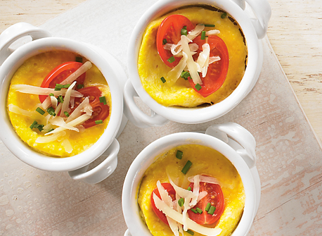 Fluffy baked eggs | Canadian Goodness