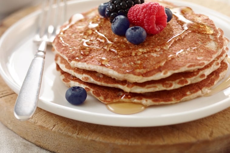 Fluffy Bran Pancakes | Canadian Goodness