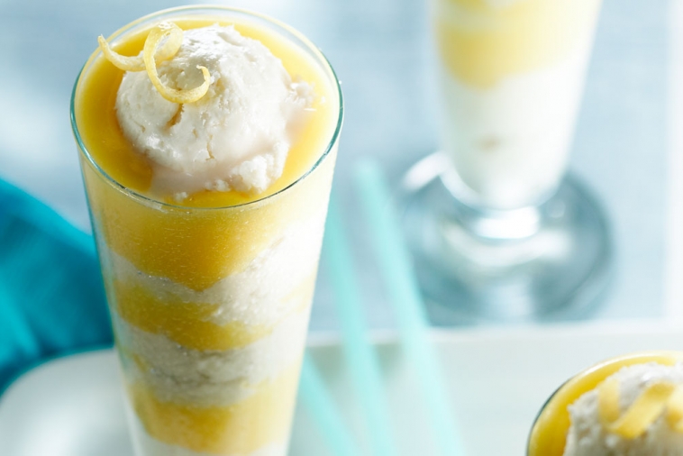 Lemon Parfait Cups Dessert