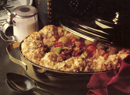 Game Casserole with Savoury Biscuits | Canadian Goodness