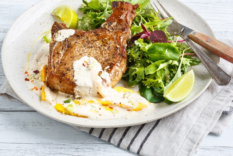 Garam Masala Pork with Mango | Canadian Goodness