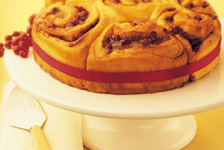 Ginger Lemon and Cranberry Rolls | Canadian Goodness