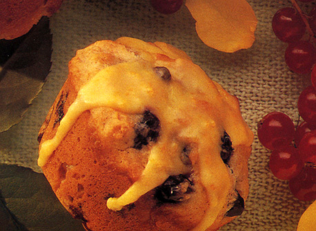 Glazed Blueberry Orange Muffins | Canadian Goodness