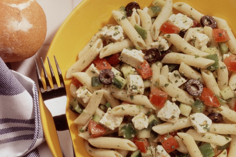 Greek Pasta Salad Canadian Goodness