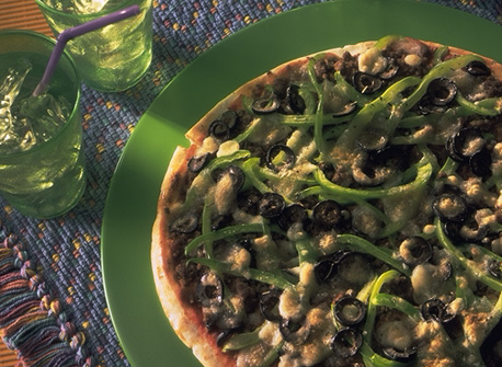 Greek Pizza with Ground Beef | Canadian Goodness