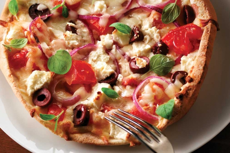 Greek Pizza | Canadian Goodness