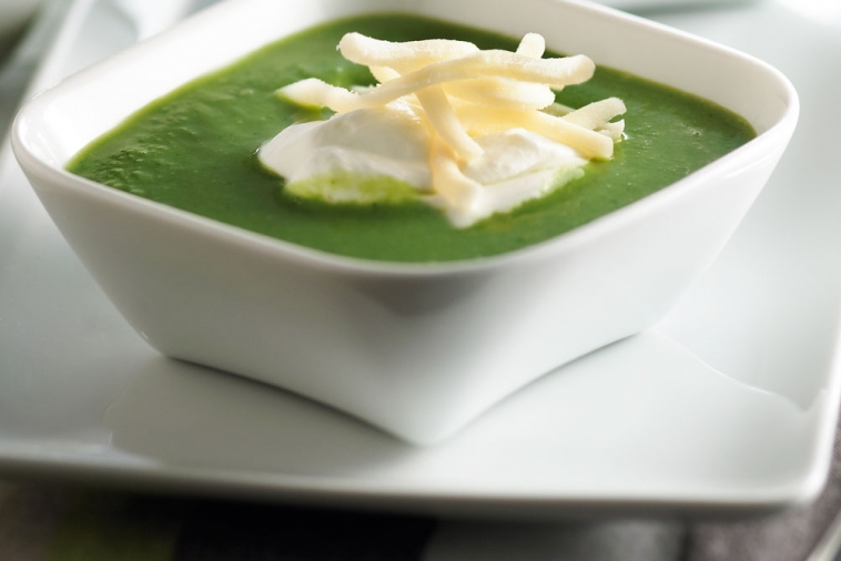 Green Pea and Watercress Soup | Canadian Goodness