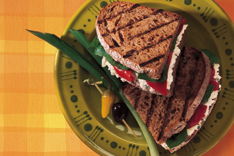 Grilled Mediterranean Panini | Canadian Goodness