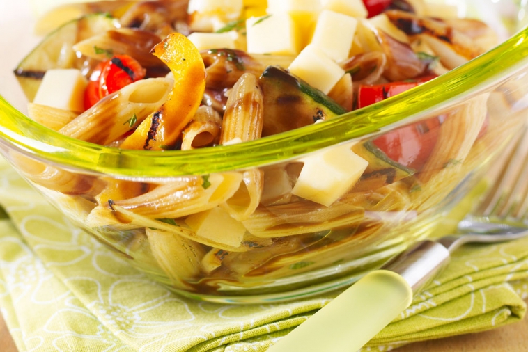 Grilled Veggies A la Mediterranean with Cheddar | Canadian Goodness