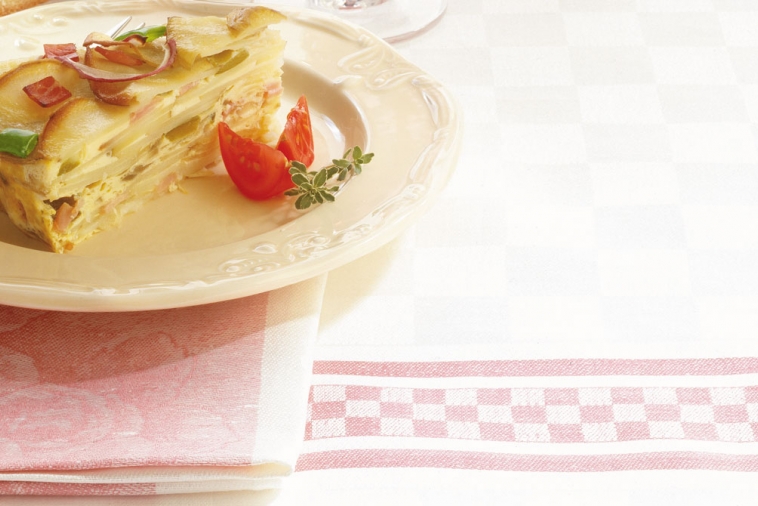Ham and Potato Tortilla | Canadian Goodness
