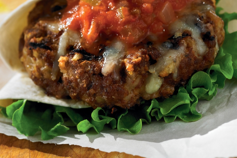 Latino-style beef burger | Canadian Goodness