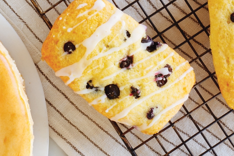 Lemon Blueberry Mini Loaves | Canadian Goodness