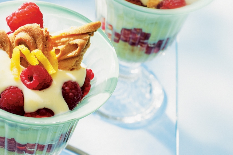 Lemon Raspberry Parfait | Canadian Goodness