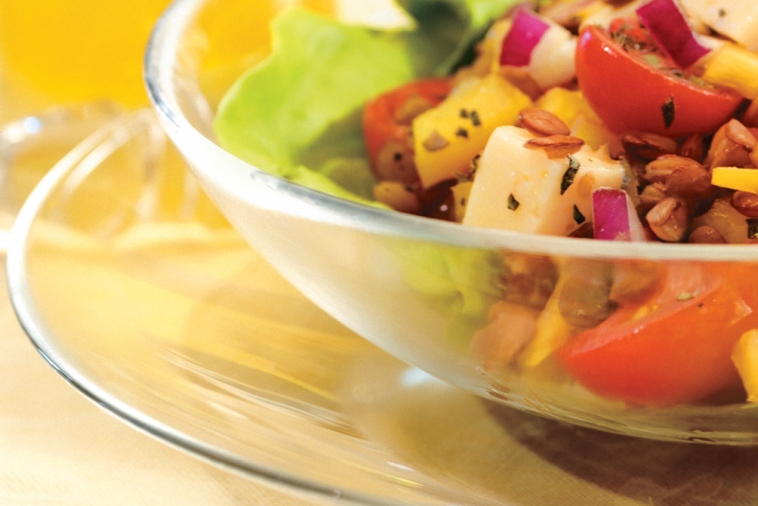 Lentil & Havarti Salad | Canadian Goodness