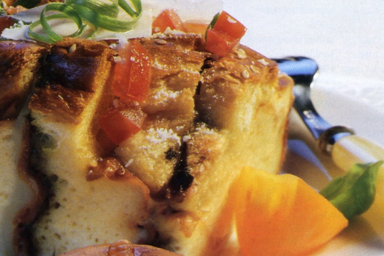 Make-Ahead Pesto Strata | Canadian Goodness