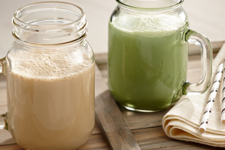 Matcha Ginger Milk Shake | Canadian Goodness