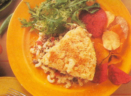 Mediterranean Pasta Pie | Canadian Goodness