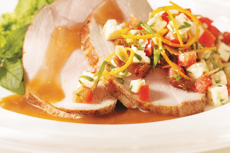 Mediterranean-Style Veal Roast with Feta | Canadian Goodness