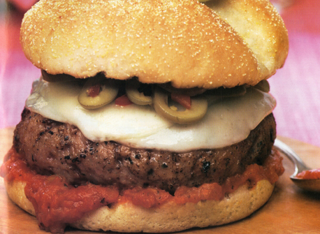 Michigan Veal Burger with Provolone | Canadian Goodness