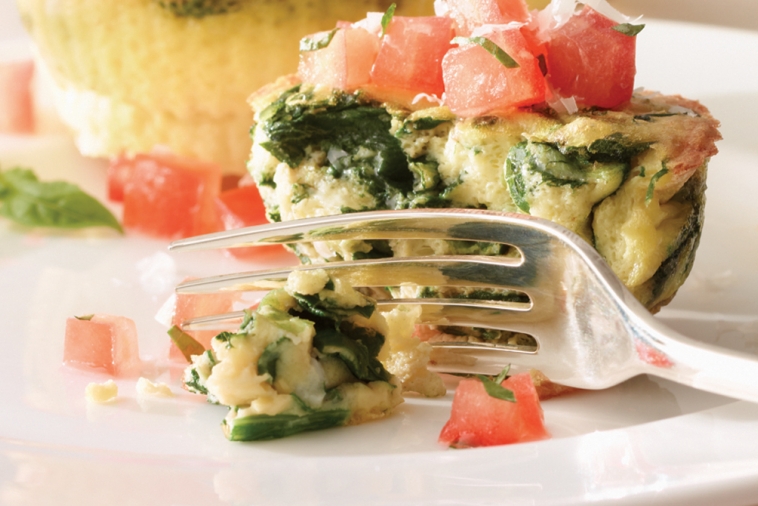 Mini Florentine Frittatas | Canadian Goodness