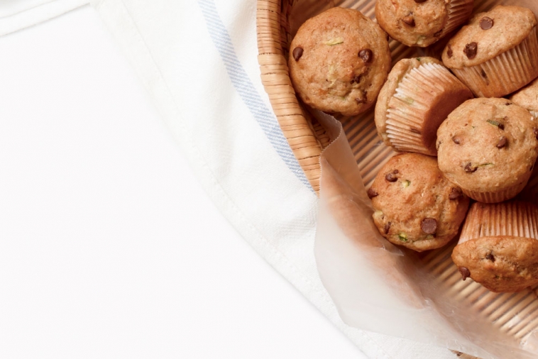 Mini Zucchini Chocolate Chip Muffins | Canadian Goodness