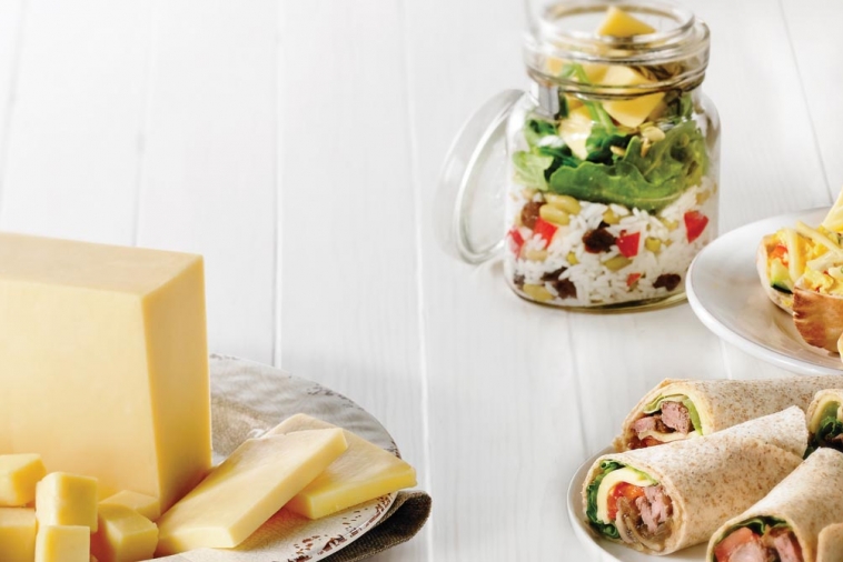 Monterey Jack mason jar salad | Canadian Goodness