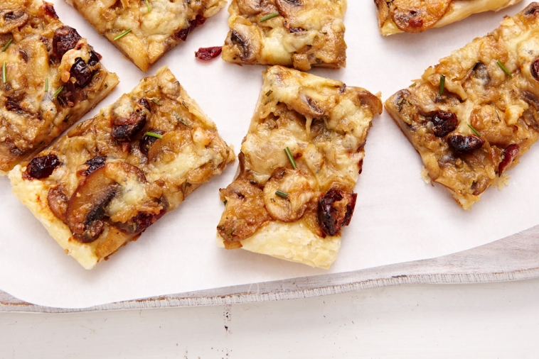 Mushroom Cheddar puffs | Canadian Goodness