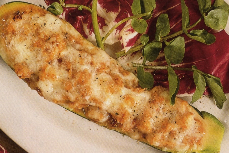 Mushroom Stuffed Zucchini | Canadian Goodness