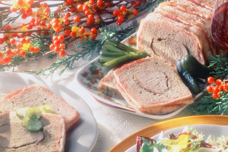 Orange Pork Tenderloin Terrine with Apple Sauce | Canadian Goodness