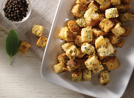 Parmesan croutons | Canadian Goodness