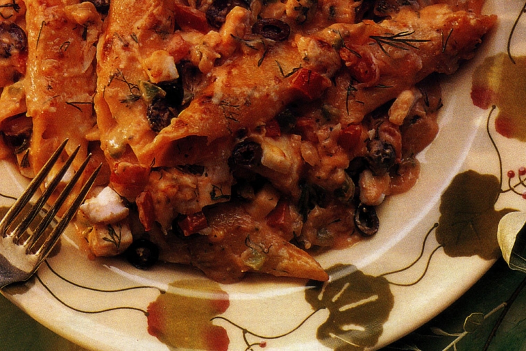 Pasta and Feta Cheese Casserole | Canadian Goodness