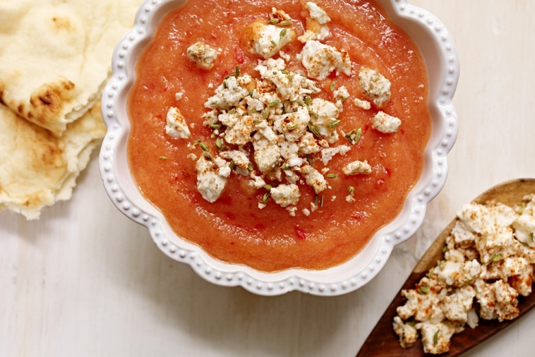 Peach Chutney with Feta | Canadian Goodness