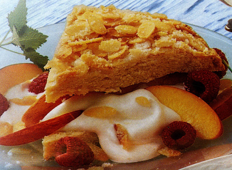 Peach Melba Shortcake | Canadian Goodness