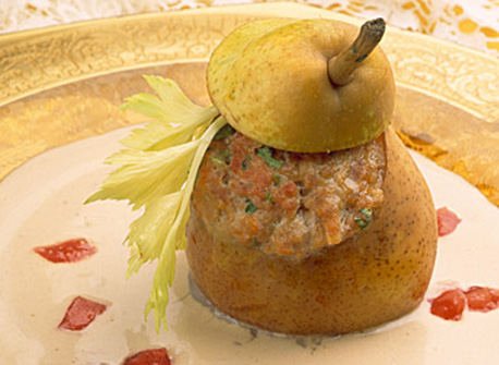 Pears Stuffed with Ground Pork | Canadian Goodness