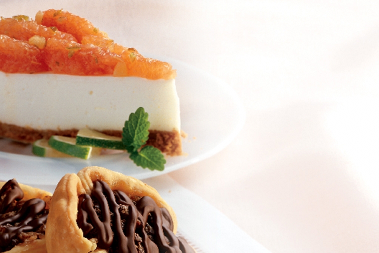 Pink Grapefruit Cheesecake-image