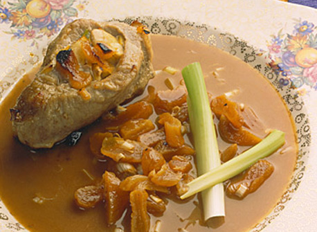 Pork Chops with Spicy Apricot Stuffing | Canadian Goodness