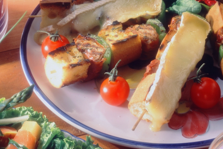 Pork Kebabs au Gratin | Canadian Goodness