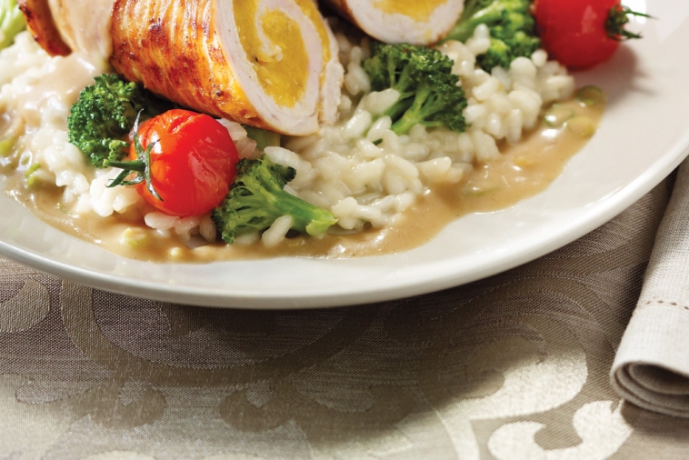 Provolone Risotto | Canadian Goodness