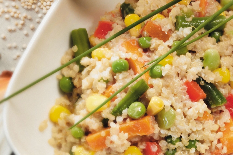 Rainbow Quinoa Pilaf | Canadian Goodness